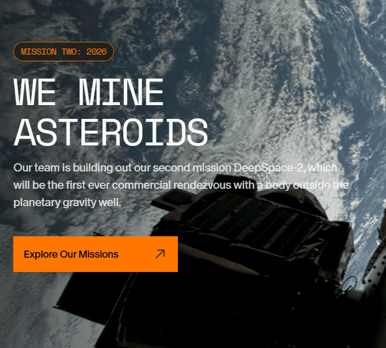 AstroForge product screenshot